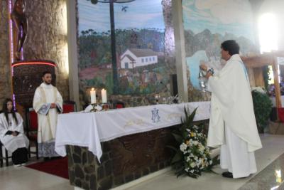 Missa de ação de graças encerrou as celebrações da 37ª edição da Festa em louvor a N. Sra. Aparecida de Laranjeiras do Sul